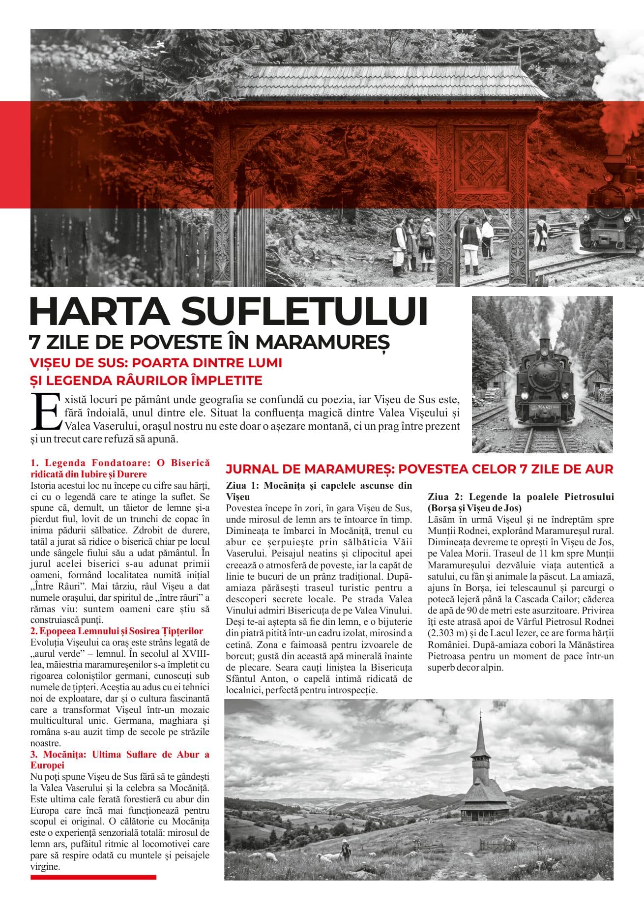 Harta sufletului: 7 zile de poveste în Maramureș (I)