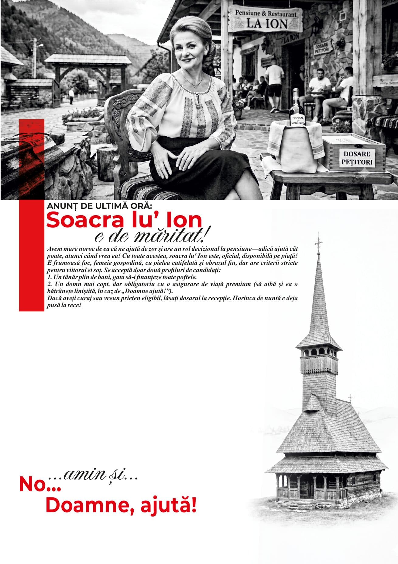 Soacra lu' Ion e de măritat!